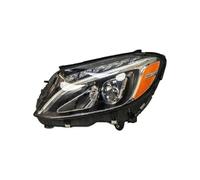 YDCDFVBVGM Daytime Running Lights For Benz For W205 2015-2017 USA Version Headlight Xenon Parts Headlamp Led Bulbs Car Headlight LED Dynamic Front Light(Front left headlight)