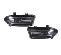 YDCDFVBVGM Daytime Running Lights For Dodge For Charger 2015-2019 DRL Flashing Turn Signal Car Accessories LED Headlights LED Dynamic Front Light
