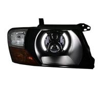 YDCDFVBVGM Daytime Running Lights For Mitsubishi For Pajero For V73 For V75 For V77 LED Headlight DRL Daytime Running Light Turn Signal LED Dynamic Front Light(2PCS Lights U)