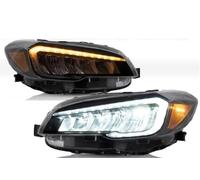 YDCDFVBVGM Daytime Running Lights For Subaru For WRX For STI For Limited For 2015-2021 Front DRL Turn Signal Lights Car Accessories LED Dynamic Front Light(2pc A)