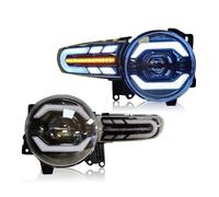 YDCDFVBVGM Daytime Running Lights For Toyota For FJ For Cruiser 2007 2008 2009 2010 2011 2012-2016 1 Pair LED Head Lamp Assembly Accessories LED Dynamic Front Light(B,LHD)