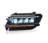 YDCDFVBVGM Daytime Running Lights For VW 2017-2021 For Tiguan L Car Accessories Front Light DRL Head Lamp LED Projector Lens Headlights LED Dynamic Front Light