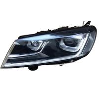 YDCDFVBVGM Daytime Running Lights For Vw For Touareg 2015 2016 2017 Turn Signal Car Headlight Headlamp Head Lamp Daytime Running Light DRL LED Dynamic Front Light(Left)