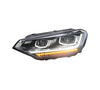 YDCDFVBVGM Daytime Running Lights For VW For TouranL 2016-2019 LED Drl High Configure Daylight Accessories Running Light Front Lamp LED Dynamic Front Light(High and low beam)