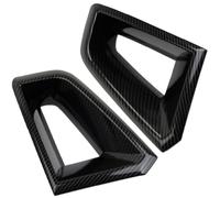 YDCDFVBVGM Upper Grille Hood Trim For Chevy For Colorado 2023-2024 2 PCS Front Bumper Side Grille Air Intake Cover Trim Sticker ABS Front Grill Covers Accessories