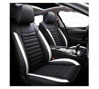 YDCDFVBVGM Waterproof Seat Covers Set For CRV For Fit For Jazz For Accord For Civic For Odyssey For Pilot For Vezel For Stream Custom Car Accessories Front Rear Seat Protector(Black White 5 seat)