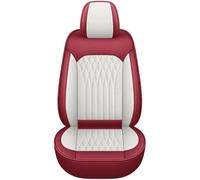YDCDFVBVGM Waterproof Seat Covers Set For Dodge For Journey For Charger For Challenger For Dart For Caliber For Durango For Avenger Custommade Seat Cover Front Rear Seat Protector(White red 5 seats)