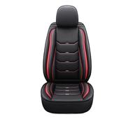 YDCDFVBVGM Waterproof Seat Covers Set For KIA For Sportage For Ceed For Rio For Niro For Stinger For Optima For Soul For Forte Custommade Seat Cover Front Rear Seat Protector(Black red 5seat)
