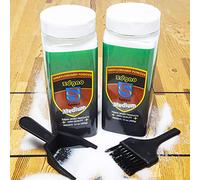 YDDS Shuffleboard Sand - Shuffleboard Wax with Mini Dustpan and Mini Brush, 2 Cans(2×14 oz)