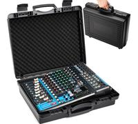 YDEPLVEO Mixer Case for Yamaha MG12XU 12-Input Stereo Mixer | Protective Hard Shell Carrying Storage Case for 12 Channel Mixer with Foam | Fits Mixer Size up to 16.7’’ X 12.2" X 5.2" (CASE ONLY)
