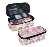 YDFISH Donut Axolotl Pencil Case for Girls