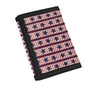 YDFISH Star Small Wallet with Hook and Loop Wear Resistant Lightweight Wallet for Man Chic Thin Wallet for Women Cute Kids Wallet
