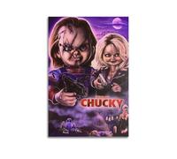 ydhgebn Bride of Chucky Poster Wall Art Cover Room Vintage Poster Decorative Painting for Bedroom Living Room Aesthetic Elegant Poster 12x18inch(30x45cm) Unframe-style
