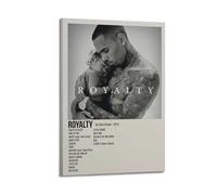 ydhgebn Chris Brown Poster Wall Art Cover Room Vintage Poster Decorative Painting for Bedroom Living Room Aesthetic Elegant Poster 12x18inch(30x45cm) Frame-style