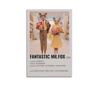 ydhgebn Fantastic Mr. Fox Poster Wall Art Cover Room Vintage Poster Decorative Painting for Bedroom Living Room Aesthetic Elegant Poster 20x30inch(50x75cm) Unframe-style