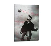 ydhgebn Morrissey Poster Wall Art Cover Room Vintage Poster Decorative Painting for Bedroom Living Room Aesthetic Elegant Poster 16x24inch(40x60cm) Frame-style