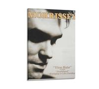 ydhgebn Morrissey Poster Wall Art Cover Room Vintage Poster Decorative Painting for Bedroom Living Room Aesthetic Elegant Poster 16x24inch(40x60cm) Frame-style