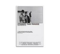 ydhgebn Stranger Than Paradise Poster Wall Art Cover Room Vintage Poster Decorative Painting for Bedroom Living Room Aesthetic Elegant Poster 12x18inch(30x45cm) Unframe-style