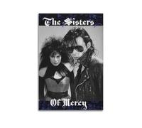 ydhgebn The Sisters of Mercy Poster Wall Art Cover Room Vintage Poster Decorative Painting for Bedroom Living Room Aesthetic Elegant Poster 08x12inch(20x30cm) Unframe-style