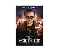 ydhgebn The World's End Poster Wall Art Cover Room Vintage Poster Decorative Painting for Bedroom Living Room Aesthetic Elegant Poster 12x18inch(30x45cm) Unframe-style