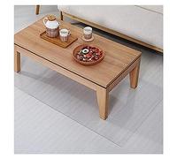 YDHSIKK Clear Plastic Carpet,Vinyl Carpet Protector, 1.5mm Non Slip PVC Transparent Rectangle Floor Protector Mat for Home Office Study Wooden Carpet Floor(70x160cm(27.5x63in))