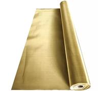 YDHSIKK Copper Mesh Screen Woven Wire Mesh Screen, 1x1m 10-200 Mesh, Copper Wire Filter Pure Copper Sieve, Copper Wire Mesh For Dense Filter, Sieve Fabric, Blocking Scrubber(Brass 1x1m,150 mesh)