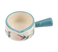 YDHSIKK Enamel Steel Soup Pot, Cookware Mini Butter Warmer Ceramics Chocolate Milk Can-Assorted Color||9.