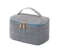 YDHSIKK Large Space Makeup Bag for Travel Storage(Blue)