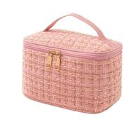 YDHSIKK Large Space Makeup Bag for Travel Storage(Pink)