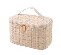 YDHSIKK Large Space Makeup Bag for Travel Storage(White)