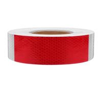 YDHSIKK Warning Tape, Reflective Warning Tape For Vehicles Red And White 5 cm x 45 m