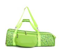 YDHSIKK Yoga Mat Compact Carry Bag, Pilates Mat Storage Pouch Large Capacity Multifunctional Sports Bacpack(Green)