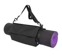 YDHSIKK Yoga Mat Compact Carry Bag, Yoga Pilates Mat Storage Case Large Capacity Foldable for Tourism Fitness(Black (No Mat))
