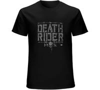 YdjebeiaHdjwyJ Aew Jon Moxley - Ride Or Die T-Shirt All Elite Wrestling Black
