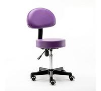 YDkjwjw Dentist Stool Beauty Stool with Backrest Foot Rest Rolling Dental Chair Swivel Salon Stool Hydraulic Drafting Chair for Office Massage Spa Medical Tattoo Stools Chairs