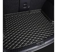 YDLYDL Boot Liner Mat for BMW X5 XDrive 45e 2022 2021 G05, Anti-Scratch Cargo Protector Leather Car Waterproof Rear Trunk Mat Scratch Proof Carpets,black beige