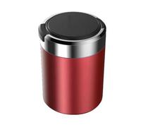 YDLYDL Car Ashtray for BMW X1 X2 X3 X4 X5 X5M X6, Sealed Flame Retardant High Temperature Resistant Detachable Large Capacity Detachable,Red