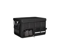 YDLYDL Car Boot Organiser for LINCO Continental 2017-2020, Car Storage Box and Bag Large Boot Tidy Organiser Foldable Reflective Strip,52L