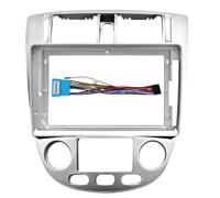 YDLYDL Car Navigation Frame for, Easy Install Car Navigation Panel Frame replacement Kit Radio Fascia Radio, Automatic Surface frame + power cord