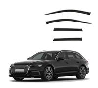 YDLYDL Car Rain Shield for Audi A6 Avant MK5-C8 2020+, Shield Visor Guards Cover Side Window Deflectors Accessories Windows Rain CoverWind-Deflectors