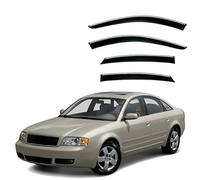 YDLYDL Car Rain Shield for Audi A6 Sedan MK2-C5 1997-2003, Shield Visor Guards Cover Side Window Deflectors Accessories Windows Rain CoverWind-Deflectors