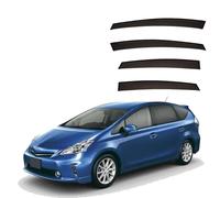YDLYDL Car Rain Shield for Daihatsu Mebius MK1-ZVW40-41 2011-2022, Shield Visor Guards Cover Side Window Deflectors Accessories Windows Rain CoverWind-Deflectors