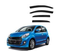 YDLYDL Car Rain Shield for Daihatsu Sirion MK2-M600 2011-2018, Shield Visor Guards Cover Side Window Deflectors Accessories Windows Rain CoverWind-Deflectors