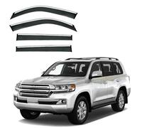 YDLYDL Car Rain Shield for Land Cruiser LC200 MK9-J200 2008-2020, Shield Visor Guards Cover Side Window Deflectors Accessories Windows Rain CoverWind-Deflectors