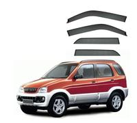 YDLYDL Car Rain Shield for Toyota Daihatsu Terios MK1-J100 1997-2005, Shield Visor Guards Cover Side Window Deflectors Accessories Windows Rain CoverWind-Deflectors