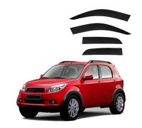 YDLYDL Car Rain Shield for Toyota Daihatsu Terios MK2-J200 2006-2016, Shield Visor Guards Cover Side Window Deflectors Accessories Windows Rain CoverWind-Deflectors