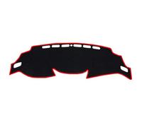 YDLYDL Dashboard Cover Mat for Nissan Rogue T32 2014-2018, Sun Shade Protect Carpet Anti-Glare Dash Board Protection Mat Anti-glare UV Rays,Left Hand Drive-Red