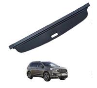 YDLYDL Rear Trunk Parcel Shelf for Ford Equity 2021, Luggage Security Shield Shade Cover Car Retractable Rear Cargo Parcel Shelf,Leather material