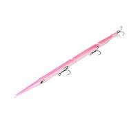 YDMHYLAI 3 Section Jointed Pencil Bait, Sinking Swimbait for Bluefish Seabass, Soft Lightweight Easy(004,180mm 22g)