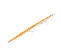 YDMHYLAI 3 Section Jointed Pencil Bait, Sinking Swimbait for Bluefish Seabass, Soft Lightweight Easy(008,180mm 22g)